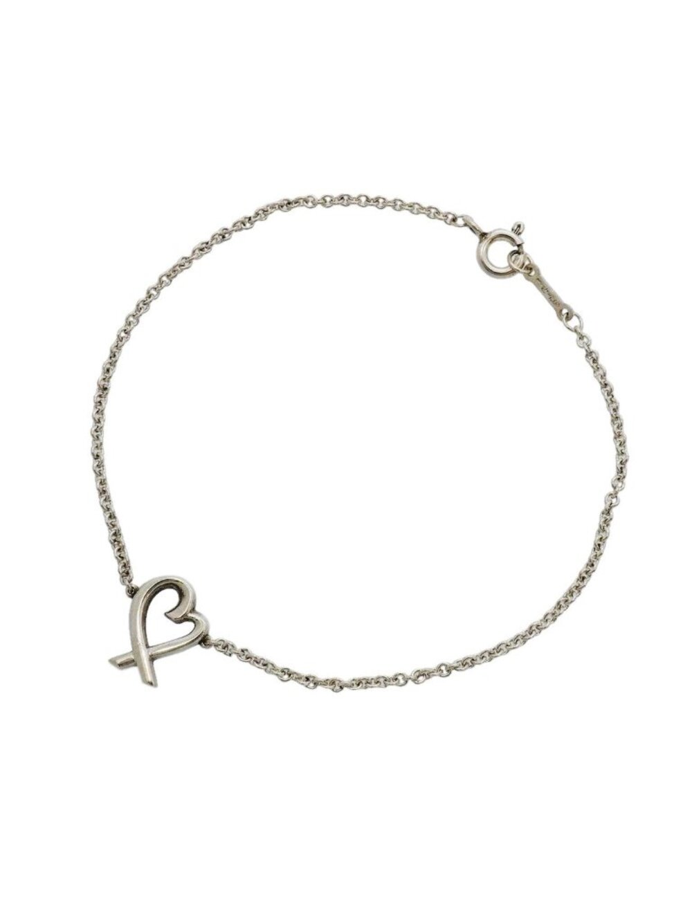 Tiffany & Co Bracelet Loving Heart 925 Sterling Silver